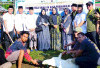 161 Kambing Dam Jemaah Haji Disembelih di Prabumulih