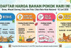 Daftar Harga Bahan Pokok Hari Ini: Beras, Minyak Goreng, Gula, dan Telur Masih Stabil
