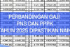 Menteri Pendidikan Pastikan Gaji Guru Sertfikasi Naik di 2025, Cek Perbedaan Nominal Bagi PNS dan PPPK