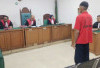 Pembunuh Pensiunan Guru  Diganjar Penjara Seumur Hidup
