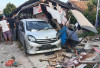 Mobil Toyota Agya Tabrak Warung Gorengan di OKU, Enam Warga Terluka