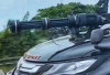 HEBOH, Mobil Pajero Pelat Sipil dan Strobo Pasang Senapan Mesin di Tol Tangerang-Merak, Ini Pengakuan Sopirnya
