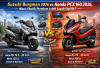 Suzuki Burgman 2026 vs Honda PCX 160 2026, Adu Skutik Premium dengan Karakter Berbeda