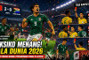 Tiga Kartu Merah Warnai Laga Pembuka Piala Dunia 2026, Meksiko Tundukkan Afrika Selatan 2-0