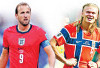 Duel Panas di Miami, Adu Tajam Erling Haaland dan Harry Kane 