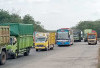 Jalintim Macet Parah di Dua Arah