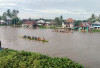 Lomba Bidar Meriahkan Kemenangan Paslon MURI, Ribuan Penonton Padati Sungai Pedamaran