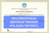 Peserta PPG Tahap 2 Yudisium Desember, Catat Waktu Penerbitan Sertifikat dan NRG