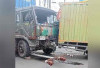 ’Transformer’ Ngeblong di Palembang, Seret Tiang Listrik dan Seruduk Truk Boks, Fortuner Hilang Kendali 