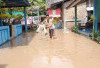Peringatan Dini Banjir! Sungai Komering Meluap, Puluhan Rumah Terendam di Martapura