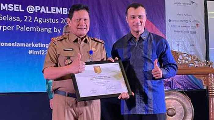 Dinkes Sumsel Raih Public Services Of The Year Sumsel 2023