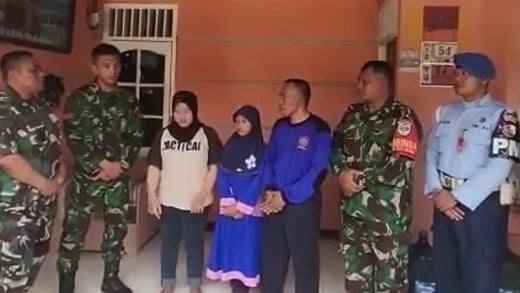 Viral Tendang Motor Emak-Emak, Oknum Prajurit TNI AU Datangi Korban dan Minta Maaf
