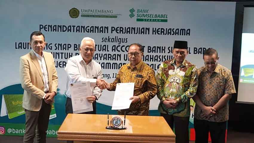 Sinergi Membangun Sumsel,  BSB Teken MoU Universitas Muhammadiyah Palembang