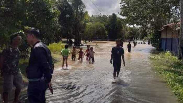 Banjir Lubuklinggau Terparah di Dua Kelurahan, Ratusan Rumah Terdampak, Akses Jalan Terputus