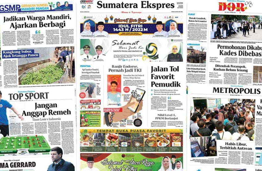 Sumatera Ekspres 10 Mei 2022