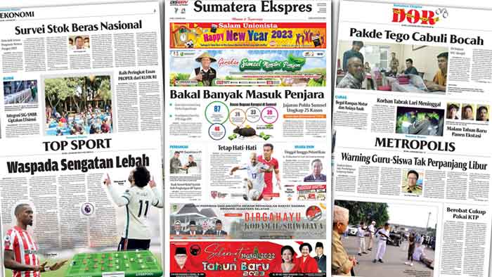 Sumatera Ekspres 2 Januari 2023