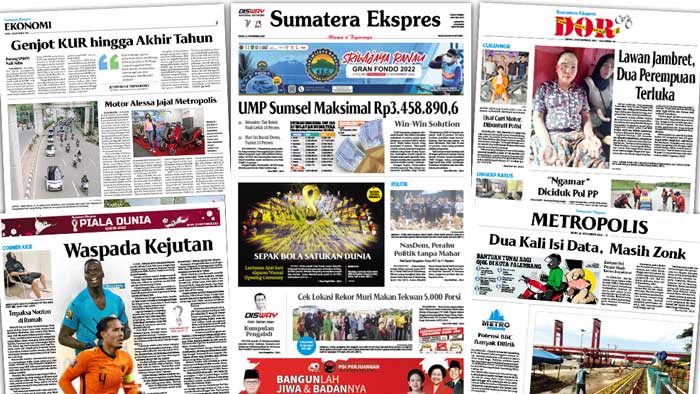 Sumatera Ekspres 21 November 2022