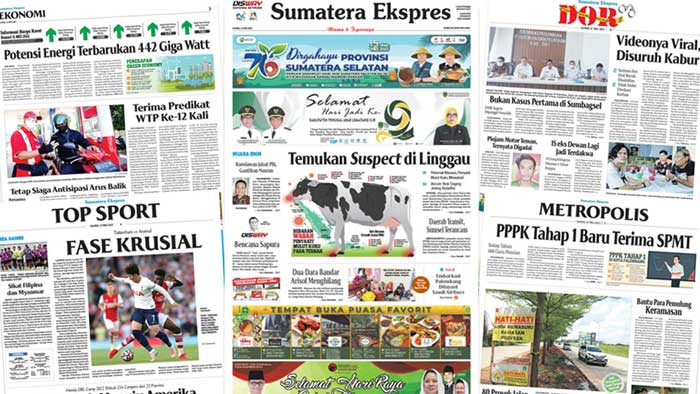 Sumatera Ekspres 12 Mei 2022