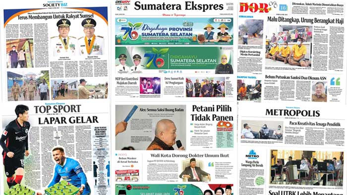 Sumatera Ekspres 7 Agustus 2022