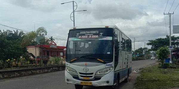 Ada Apa Ya? Kok Sopir Bus Damri Takut Mengaspal di Muratara