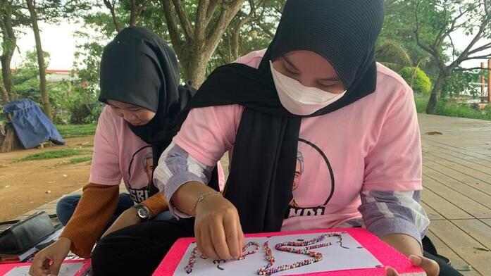 Srikandi Ganjar Geber Pelatihan Kaligrafi, Libatkan Milenial Palembang