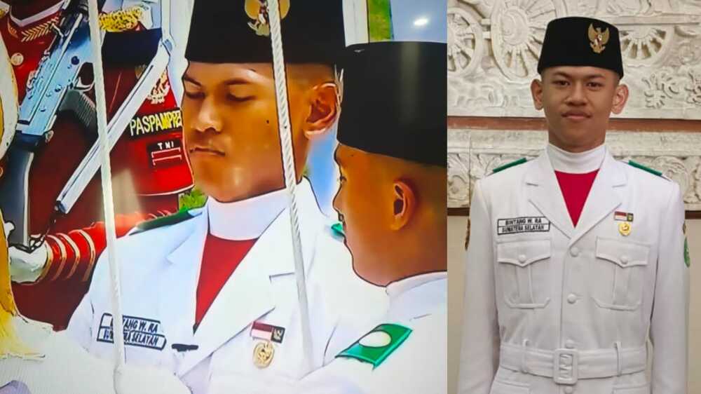 Bikin Bangga, Putra Palembang Jadi Bagian Tim Pengibar Bendera di Istana Negara