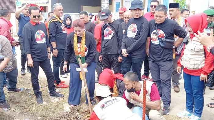 DPC PDIP Palembang Tanam 5.000 Pohon
