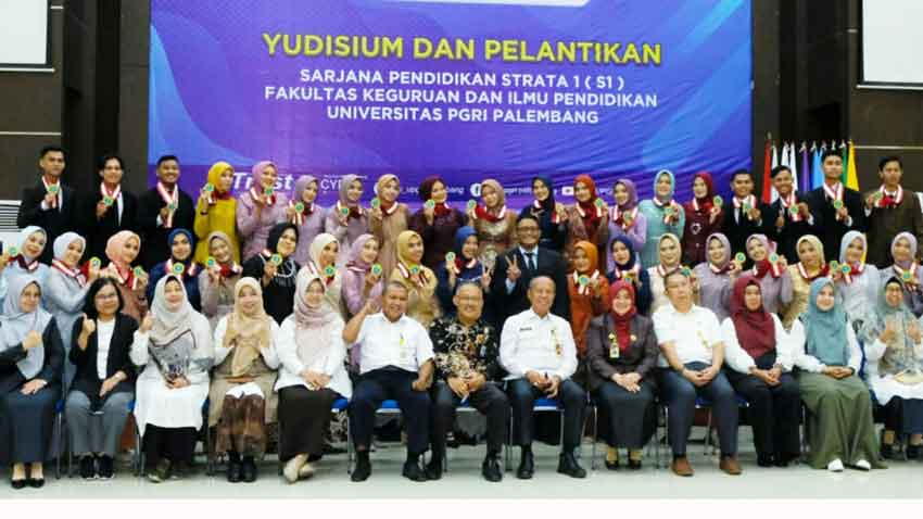 Terus Ukir Prestasi, UPGRI Palembang Raih The 3rd Best University versi Edu Rank 2023