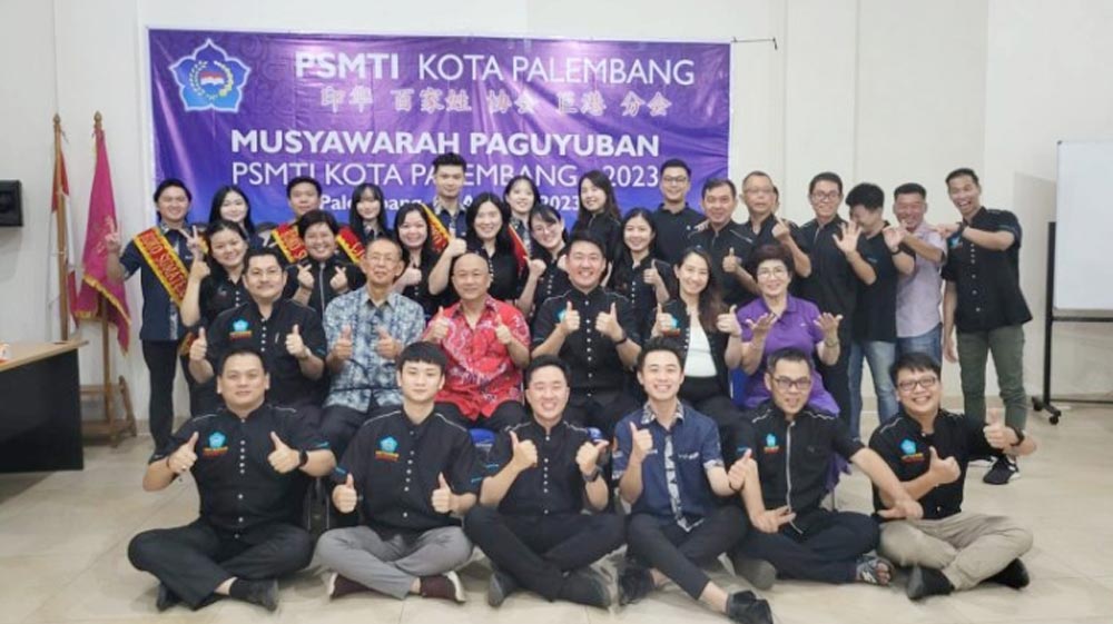 Raih Enam Suara, Surya Tham Ketua PSMTI Kota Palembang