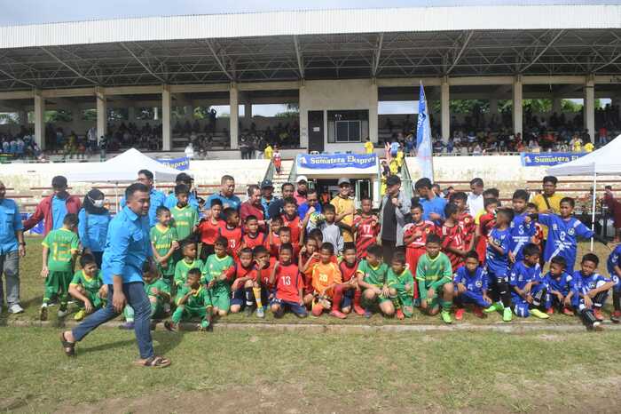 Sekda Ratu Dewa Buka Turnamen SSB Piala Walikota Palembang