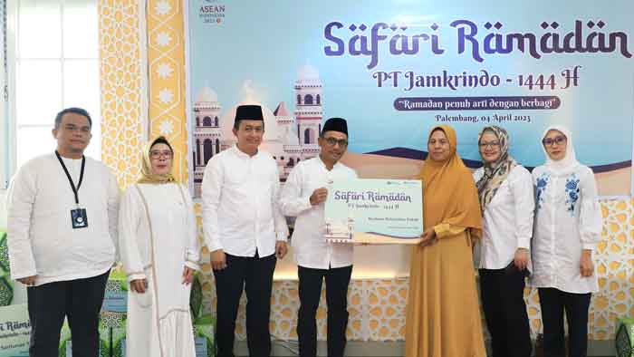 Berbagi di Bulan Ramadan, Jamkrindo Lakukan Kegiatan Sosial di Palembang