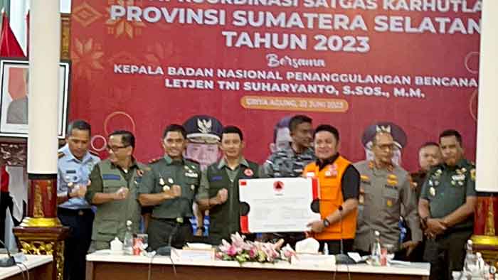 BPBD Provinsi Sumatera Selatan Hadapi Bencana Karhutla, Prioritaskan Pencegahan