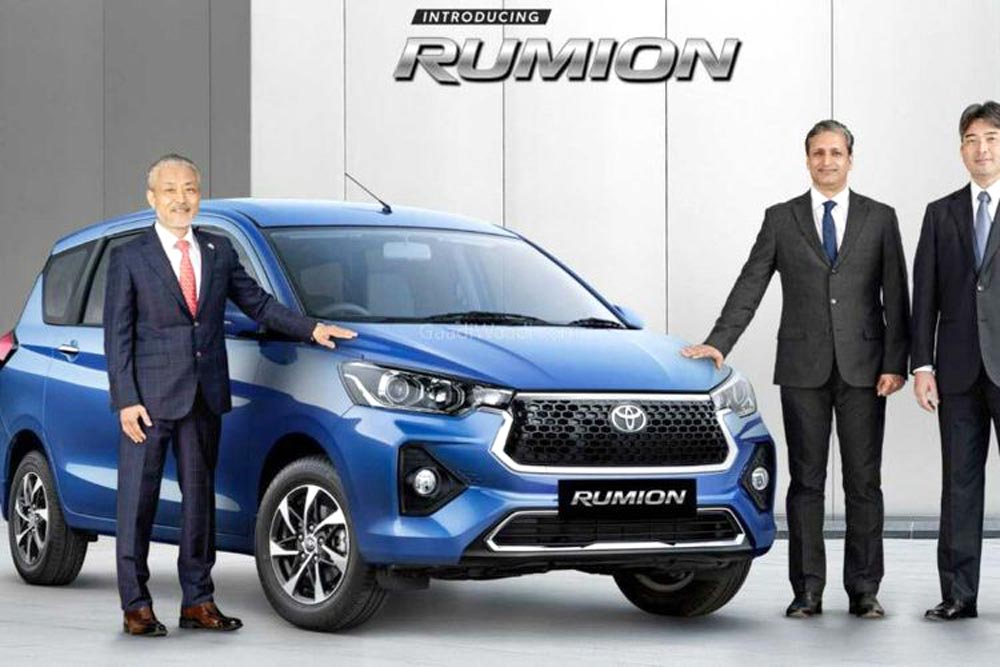 Toyota Rumion Jadi Kembaran Ertiga