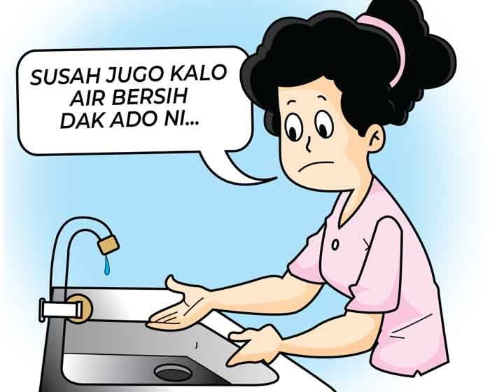 Distribusi Air Bersih Macet