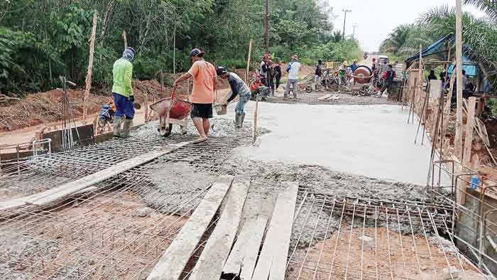 Bangun Infrastruktur Desa, Wujudkan Ketahanan Pangan