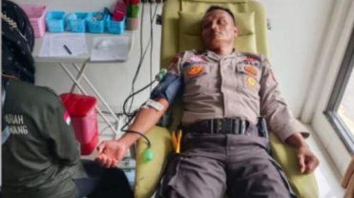 Dukungan Nyata bagi Masyarakat, Polres Empat Lawang Gelar Donor Darah Berkala