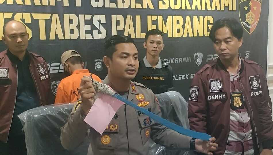 Berawal Siaran Langsung Instagram, Polsek Sukarami Berhasil Gagalkan Rencana Tawuran Remaja di Palembang