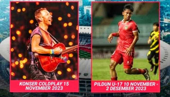 Nah Loh, Bentrok Jadwal Epik: Coldplay vs Piala Dunia U-17 di Indonesia. Mana yang Harus Pindah?