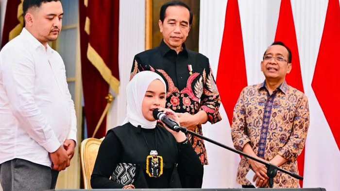 Permata Indah Dunia, Putri Ariani Pikat Jokowi Lewat Lagunya di Istana Negara