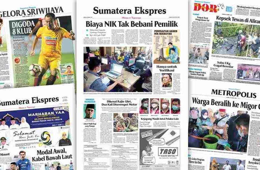 Sumatera Ekspres 20 April 2022