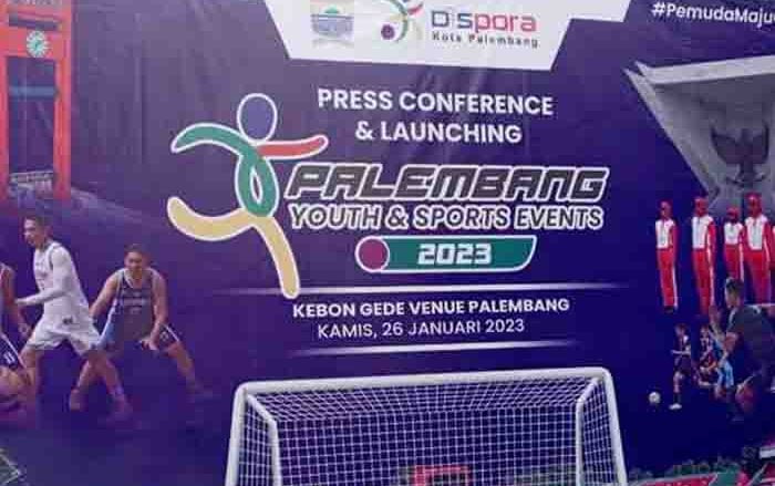 Ada 75 Event Bakal Tarik Wisatawan, Dispora Launching Palembang Youth & Sport Event 2023