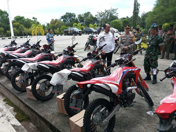 Bantu Motor Trail untuk Dukung Kinerja TNI Polri Jangkau Wilayah Terpencil