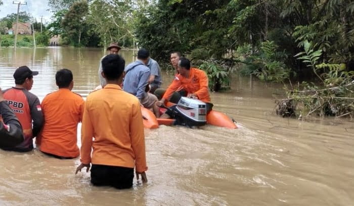 Air Masih Naik, Banjir di Musi Rawas Tambah Meluas