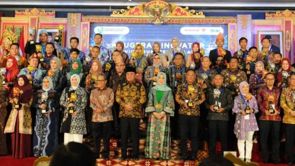 87 Inovator Terbaik Sumatera Selatan Raih Penghargaan di Anugerah Inovator 2023