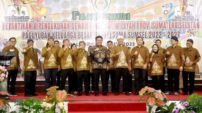 Devi Suhartoni Pimpin Paguyuban Keluarga Besar Puja Kesuma Provinsi Sumatera Selatan