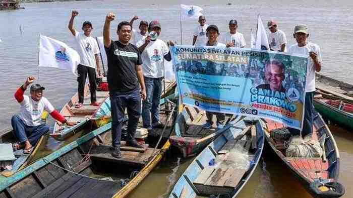 Nelayan Ganjar Gelar Pelatihan Membuat Kelempang, Makanan Khas Palembang
