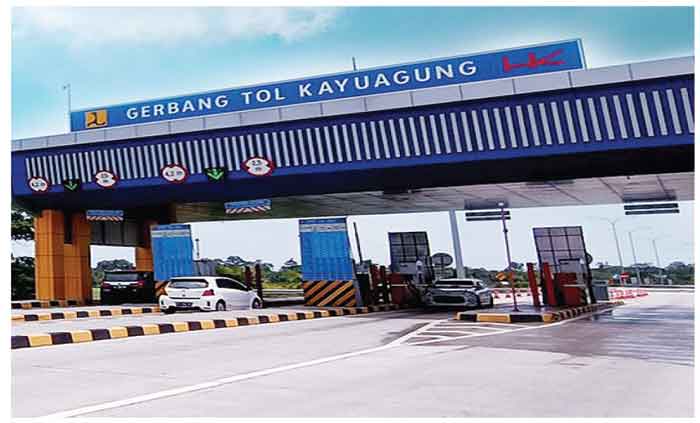 H-10 Lebaran Tol Palembang-Kayuagung Mantap 