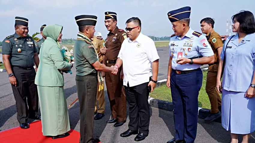 Mayjen TNI Yanuar Jabat Pangdam II Sriwijaya