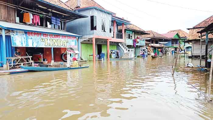 Tiga Hari Hujan, Warga di Hilir Sungai Diminta Wapadai Banjir Bandang